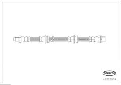 CORTECO 49392874 — Тормозной шланг