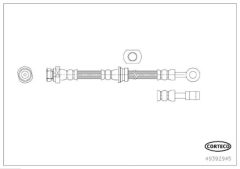 CORTECO 49392945 — Тормозной шланг