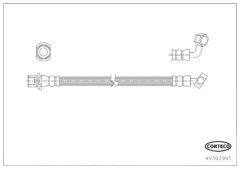 CORTECO 49392993 — Furtun de frână