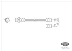 CORTECO 49394022 — Furtun de frână