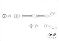 CORTECO 49401576 — Тормозной шланг