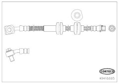 CORTECO 49418885 — Furtun de frână