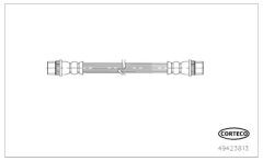 CORTECO 49423813 — Furtun de frână