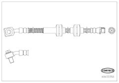 CORTECO 49433358 — Furtun de frână