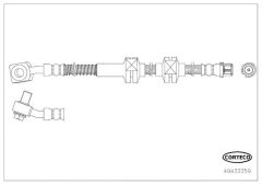 CORTECO 49433359 — Furtun de frână