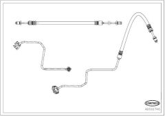 CORTECO 49106746 — Furtun de frână