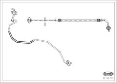 CORTECO 49106747 — Тормозной шланг