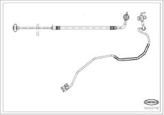 CORTECO 49106748 — Тормозной шланг