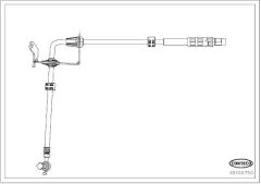 CORTECO 49106750 — Тормозной шланг