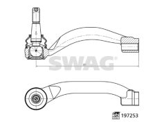 SWAG 33 11 2535 — Cap de bară