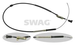 SWAG 55 91 5751 — Cablu frână de mână