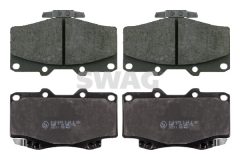SWAG 81 91 6537 — Plăcuțe de frână disc