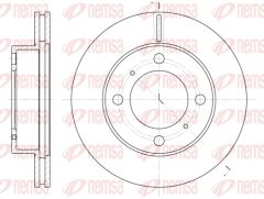 REMSA 6539.10 — Disc de frână
