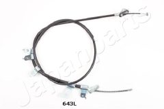 JAPANPARTS BC643L — Cablu frână de mână