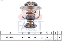 FACET 7.8205S — Termostat lichid răcire