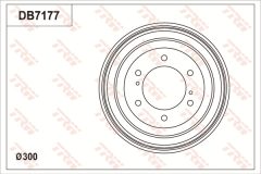 TRW DB7177 — Тормозной барабан