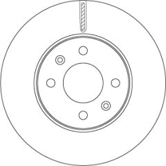 TRW DF6794 — Disc de frână