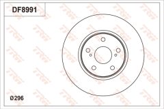 TRW DF8991 — Disc de frână