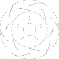 TRW DF8991XSS — Disc de frână