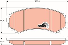 TRW GDB3246 — Plăcuțe de frână disc