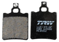 TRW MCB552 — Колодки тормозные дисковые