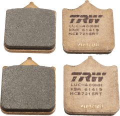 TRW MCB721SRT — Plăcuțe de frână disc
