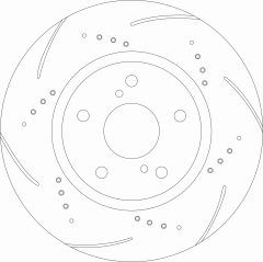 TRW DF8991SL — Disc de frână