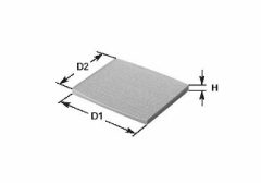 CLEAN FILTERS NC2074CA — Filtru habitaclu