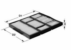 CLEAN FILTERS NC2121 — Салонный фильтр
