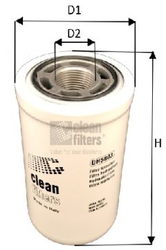 CLEAN FILTERS DH5803 — Filtru hidraulic de lucru