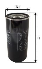 CLEAN FILTERS DNW2515 — Filtru combustibil