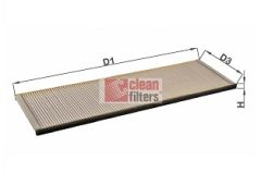 CLEAN FILTERS NC2362 — Салонный фильтр