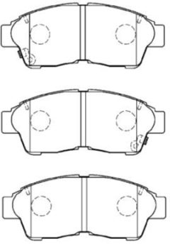 AISIN A1N048 — Колодки тормозные дисковые