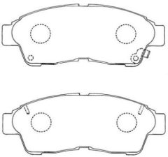AISIN ASN-154 — Колодки тормозные дисковые