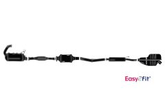 HELLA 8LP 366 914-821 — Sistem de evacuare complet