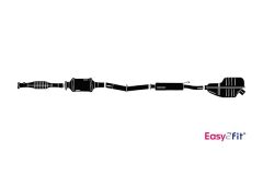 HELLA 8LP 366 913-421 — Sistem de evacuare complet