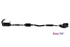 HELLA 8LP 366 907-171 — Sistem de evacuare complet
