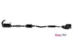 HELLA 8LP 366 923-861 — Sistem de evacuare complet