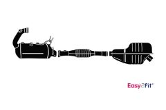 HELLA 8LP 366 918-771 — Sistem de evacuare complet