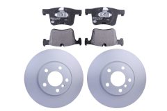 HELLA 8DE 355 710-041 — Комплект тормозных дисков и колодок