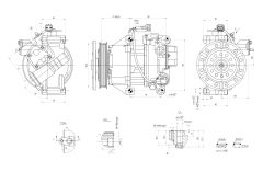 HELLA 8FK 366 200-751 — Компрессор кондиционера
