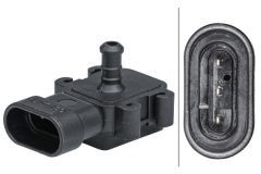 HELLA 6PP 009 403-071 — Senzor presiune galerie admisie