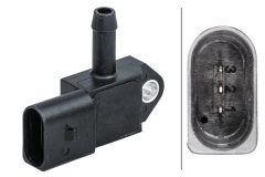 HELLA 6PP 009 409-591 — Senzor presiune gaze evacuare