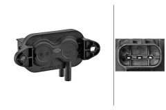 HELLA 6PP 009 409-691 — Senzor presiune gaze evacuare