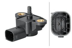 HELLA 6PP 358 152-061 — Датчик давления наддува