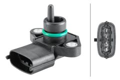 HELLA 6PP 358 152-211 — Senzor presiune supraalimentare