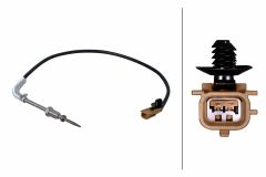 HELLA 6PT 358 226-411 — Senzor temperatură gaze evacuare