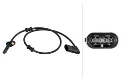 HELLA 6PU 358 216-171 — Senzor ABS