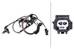 HELLA 6PU 358 217-751 — Датчик ABS