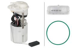 HELLA 8TF 358 146-281 — Modul alimentare combustibil